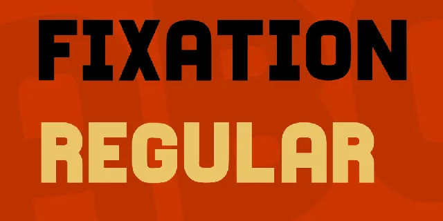 Fixation font