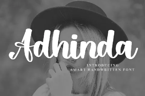 Adhinda font