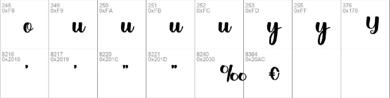 Adhinda font