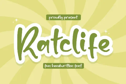 Ratclife font