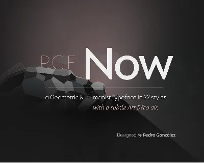 PGF Now font