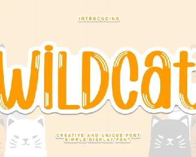 Wildcat Display font