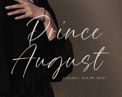Prince August font