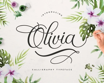 Olivia font