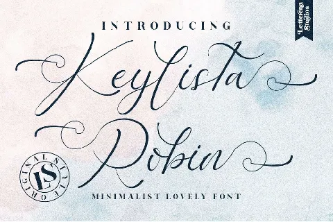 Keylista Robin font