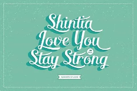 Shintia Script Free font