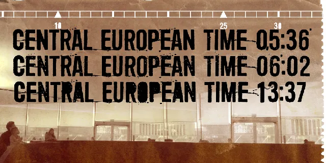 Central European Time font