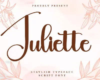 Juliette Typeface font
