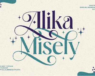 Alika Misely font