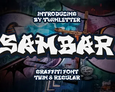 SAMBAR font