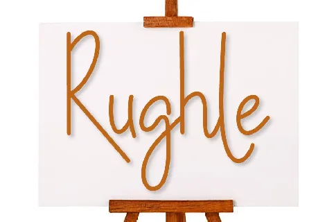 Ruglhe font