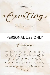 Courting font