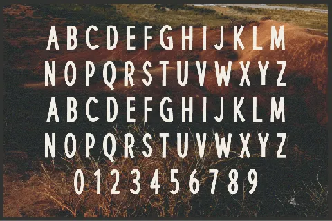 Florescent font