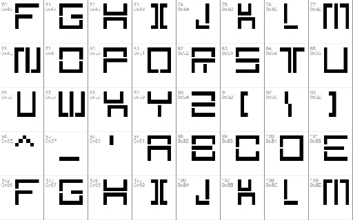 Section 9 font