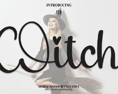 Witch Script font