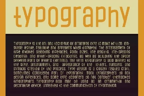 Ragnear Display font