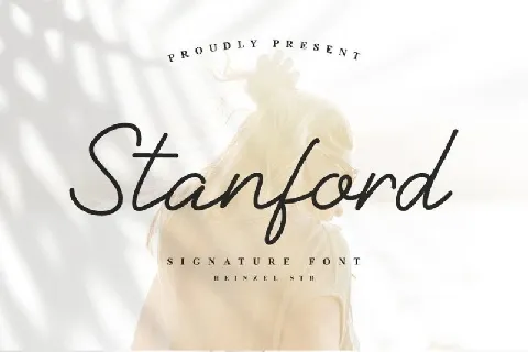 Stanford Signature font