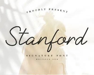 Stanford Signature font
