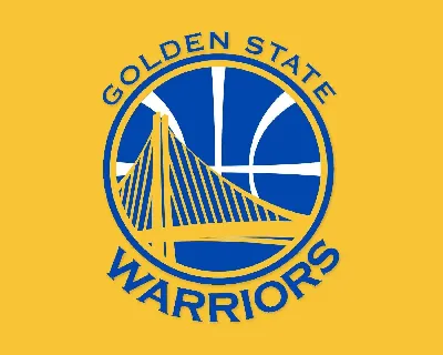 NBA Warriors font