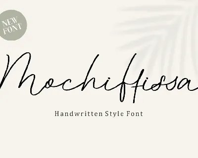 Mochiffissa font