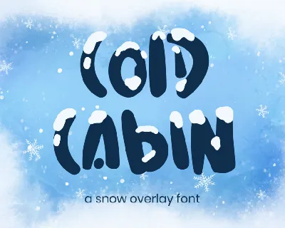 Cold Cabin - Demo font