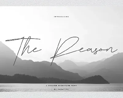 The Reason font