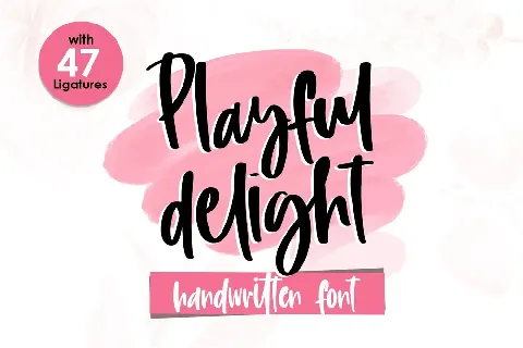 Playful Delight font