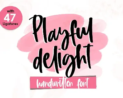 Playful Delight font