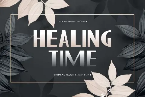 Healing Time font