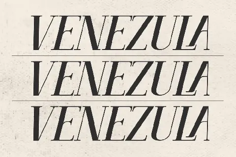 VENEZULA font