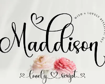 Maddison font