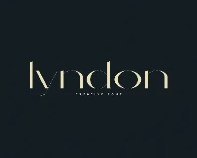 Lyndon font