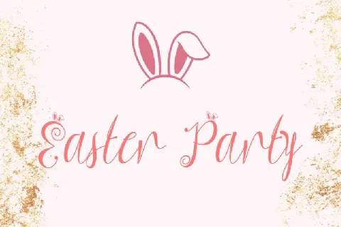 Beautiful Easter font