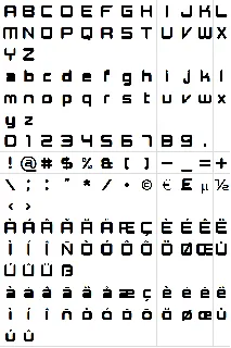 Presario Text font