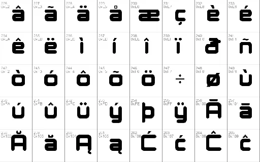 Presario Text font