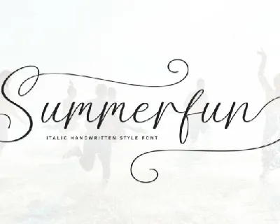 Summerfun Script font