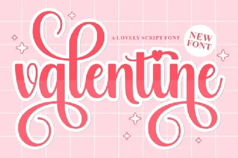 Valentine font