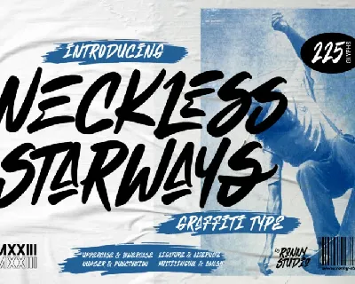 Neckless Starways font