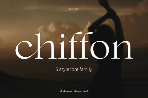 Chiffon font