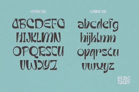 Mollie Rocky DEMO font