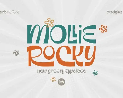 Mollie Rocky DEMO font