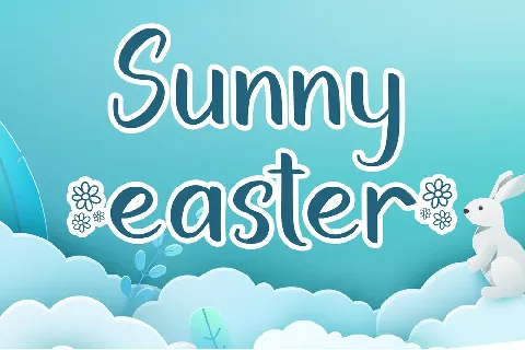 Sunny Easter font