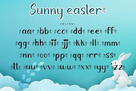 Sunny Easter font