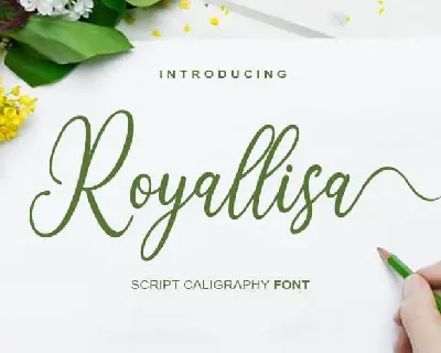 Royallisa Calligraphy font