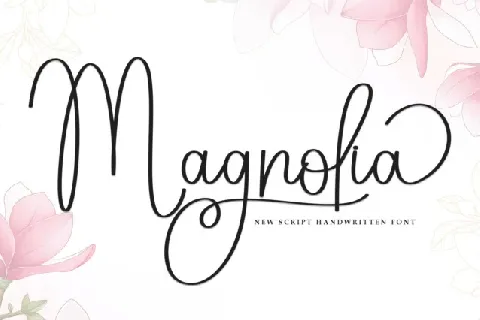 Magnolia Script Typeface font