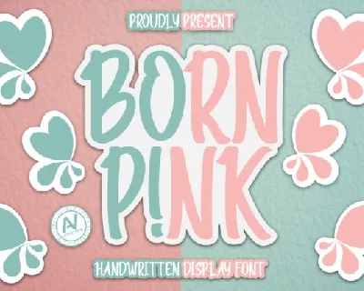 Born Pink font