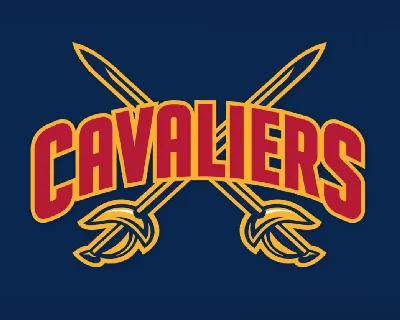 NBA CAVALIERS FONT font