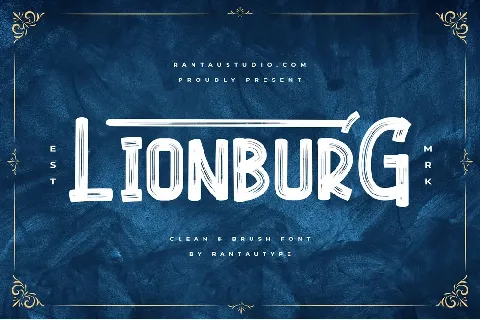 Lionburg font