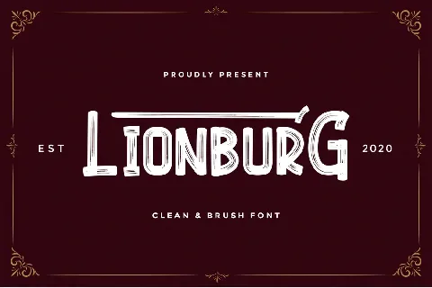 Lionburg font