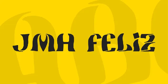 JMH Feliz font